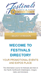 Mobile Screenshot of festivalsdirectory.com